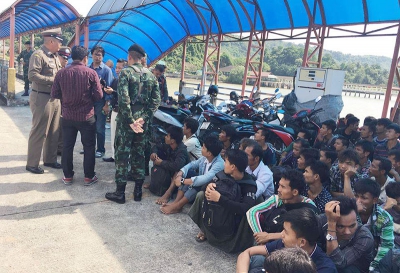 မလေးရှားသွားမည့် မြန်မာရွှေ့ပြောင်းအလုပ်သမား ၁၄၅ ဦးကို ထိုင်းက ဖမ်းဆီးပြန်ပို့